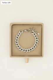 My Jewellery armband | armband met steentjes zilver