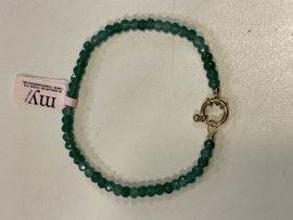 My Jewellery armband | gekleurde armband jadegroen*