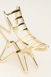 My jewellery gouden haarclip met grote ster
