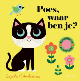 Boek Poes, waar ben je? | karton flapjesboekje