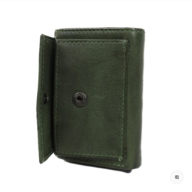 Bear design Card holder 'Evie' groen