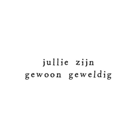 wenskaart ikpakjein | jullie zijn gewoon geweldig