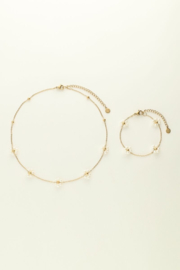 My Jewellery kinder giftbox | bloemen ketting & armband zilver