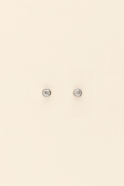 My Jewellery oorbellen | strass studs zilver