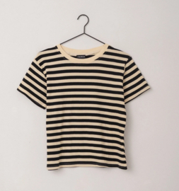 TILTIL Many stripe knit black beige