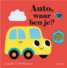 Boek Auto, waar ben je? | karton flapjesboekje