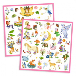 Djeco stickers | metallic fantasy