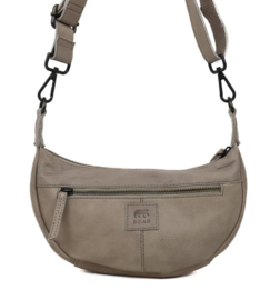 Bear Design crossbody 'Clara' silver mink