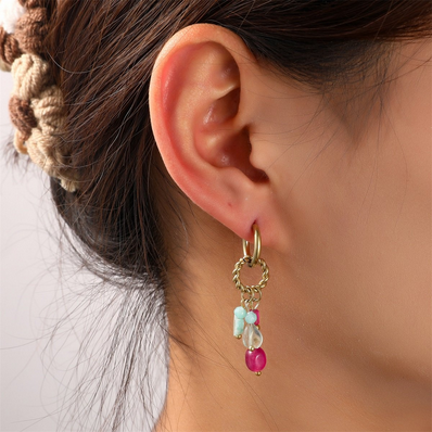Go Dutch Label oorbellen summerhoop - 14k