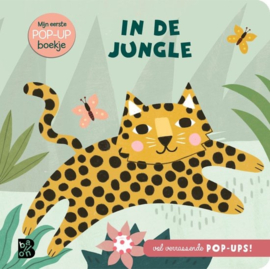 in de jungle pop-up boekje