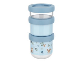 Mepal little dutch Snackbox Mio forest friends 3-delig