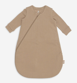 Jollein newborn baby slaapzak 4-seizoenen | 60cm ajour biscuit