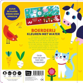 Boerderij kleuren met water