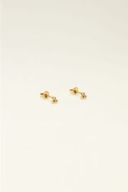 My Jewellery oorbellen Universe studs met drie bolletjes goud