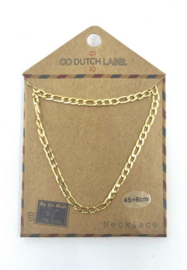 Go Dutch Label ketting | schakelketting fijn goud