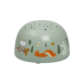 A Little Lovely Company  nachtlamp en sterprojector | forest friends