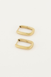 My Jewellery oorbellen | oorbellen ovaal klein zilver