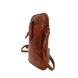 Bear Design telefoontasje 'Sev' cognac