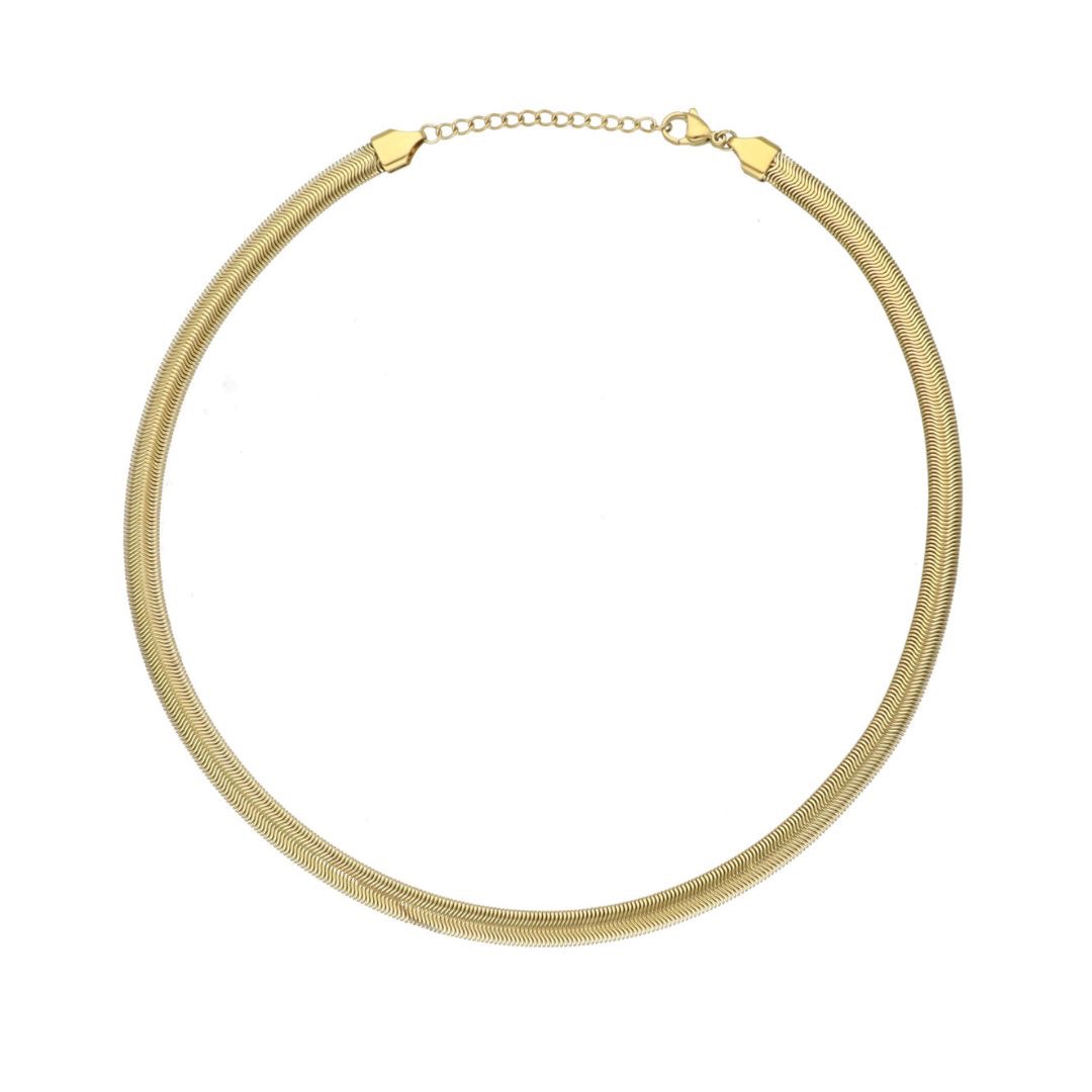 Camps & Camps Flat Chain Necklace