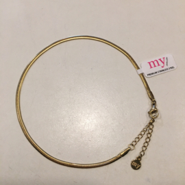My jewellery enkelbandje | goud plat