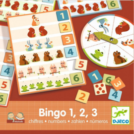 Djeco spel | edulo bingo 1, 2, 3 cijfers