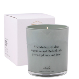 my flame  sojakaars vriendschap als deze is goud waard