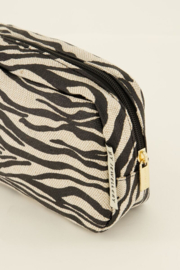 My Jewellery toilettas met zebra print
