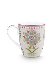 Pip Studio mug large Lily&Lotus off white 350ml