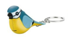 moses verlag sleutelhanger vogel met licht en geluid