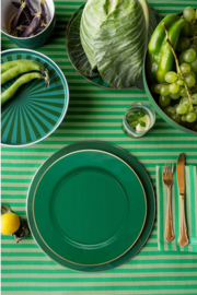 Pip Studio metal plate dark 32cm