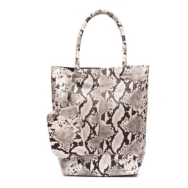 Zebratrends Shopper | snake wit