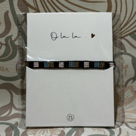 Zusss mooimakers miyuki armbandje streepje multicolor