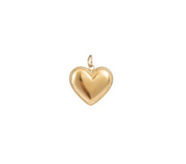 Go Dutch Label big heart pendant - 14k