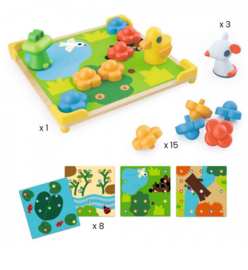 Djeco spel | Mozaiek ducky & co