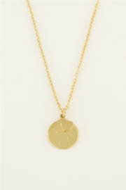 my jewellery ketting | met bedel forever loved hartje goud