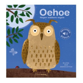 Oehoe negen wakkere vogels | geluidenboekje  karton
