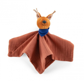 Moulin Roty knuffeldoekje | eekhoorn Pomme des Bois