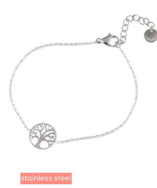 Go Dutch Label armband tree of life zilver rh