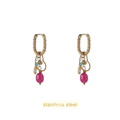 Go Dutch Label oorbellen summerhoop - 14k