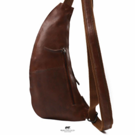 Bear Design crossbody tas 'Ranee' | cognac