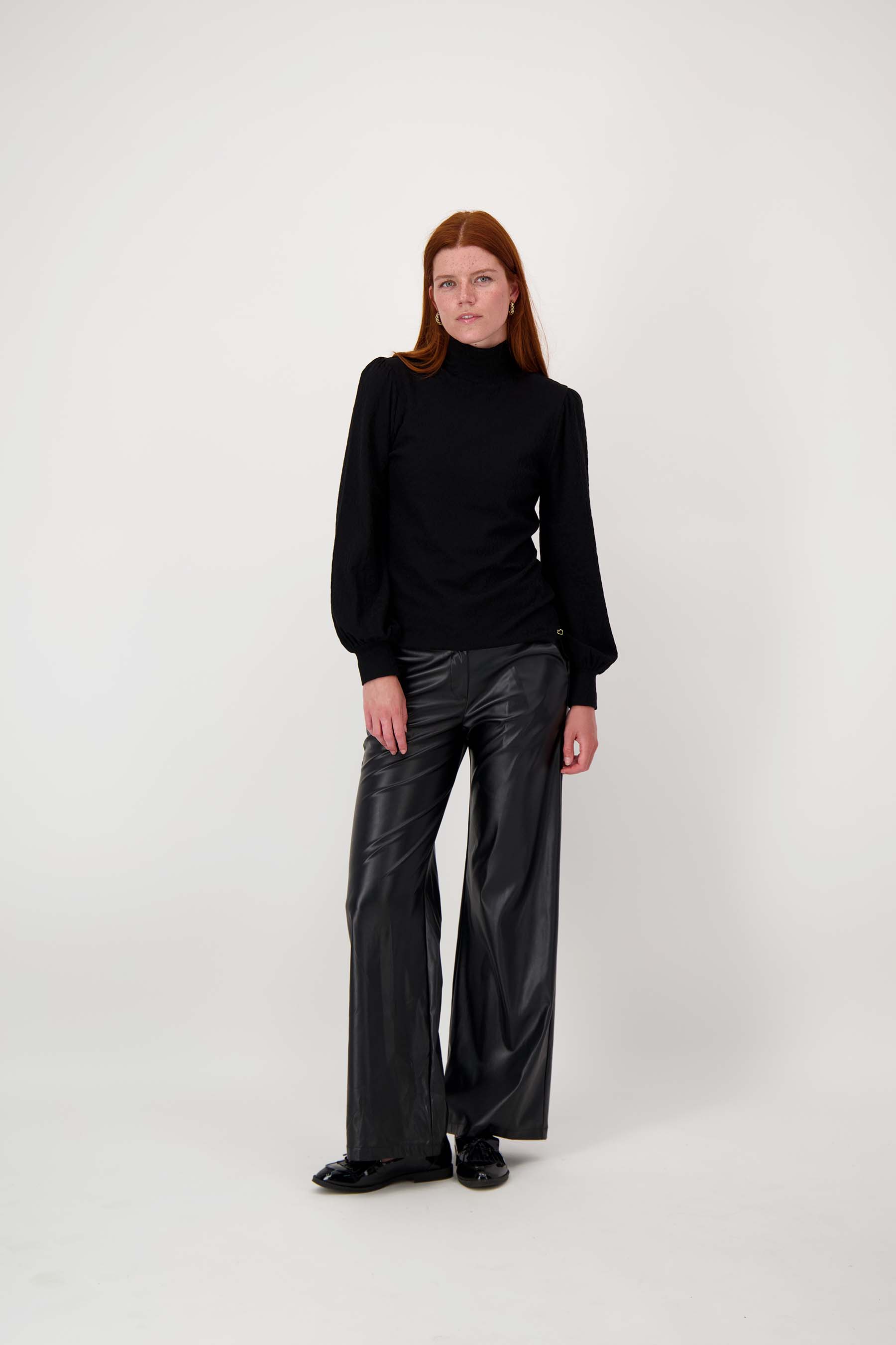 zusss faux glans leren wideleg