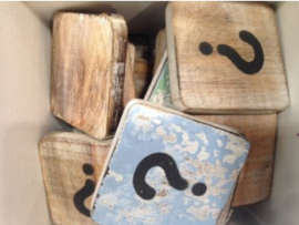 cottoncounts houten letter | symbool ?