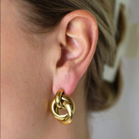 camps & camps oorbellen | Double Hoops earring