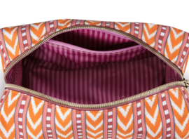 Pip Studio Coco Cosmetic Bag Medium Samba Stripe Orange