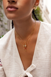 My Jewellery Vintage minimalistische ketting met sleutel goud