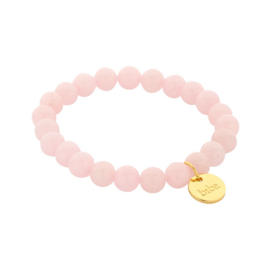 biba armband natuursteen kralen rozenkwarts