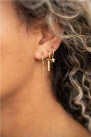 my jewellery oorbellen set | set van 3 oorringen met ster