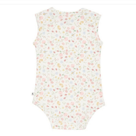 Little Dutch romper mouwloos | flowers & butterflies