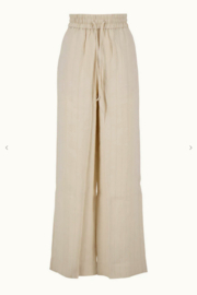 zusss broek in structuur stof off white