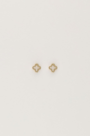 My Jewellery oorbellen Studs klaver